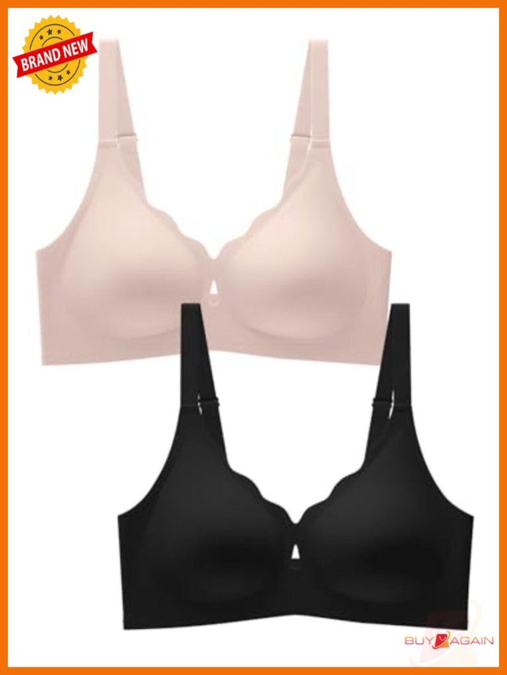 Wireless Push Up Full Coverage Seamless Bras For Women No Underwire Lift